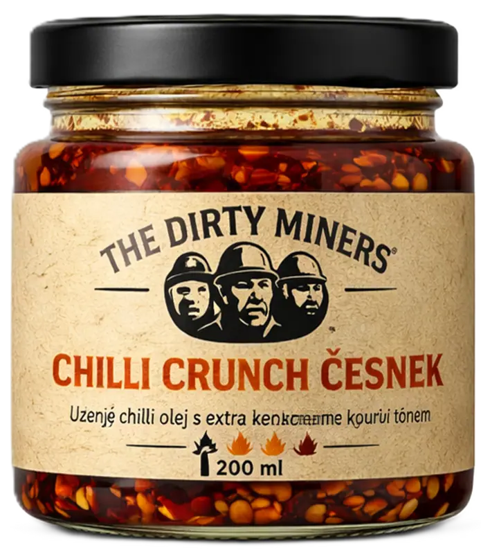 Chilli Crunch Česnek